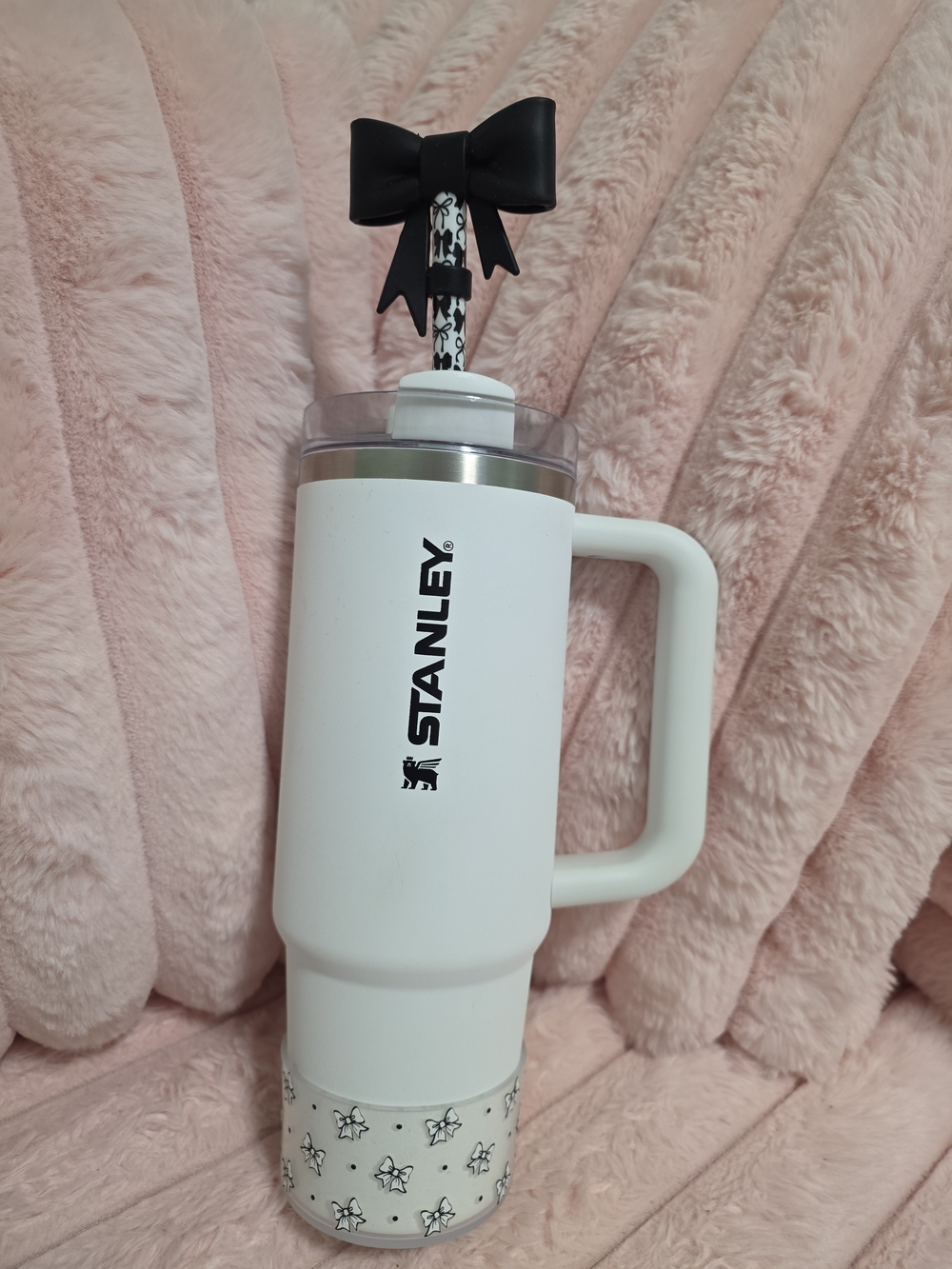 Stanley White Travel Mug with Star Accent